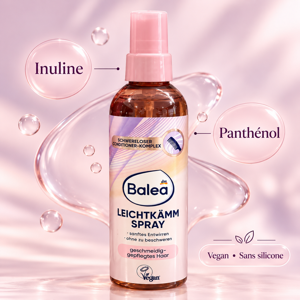 Balea – Spray Démêlant Sans Rinçage, 200 ml