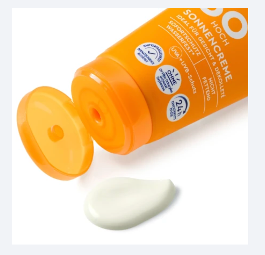 SUNDANCE Crème Solaire Visage & Décolleté SPF 30 – Haute Protection
