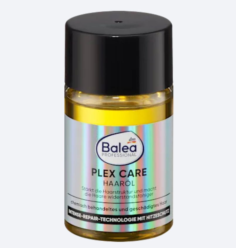 Balea Professional Plex Care – Huile Capillaire pour Cheveux Abîmés, 50 ml