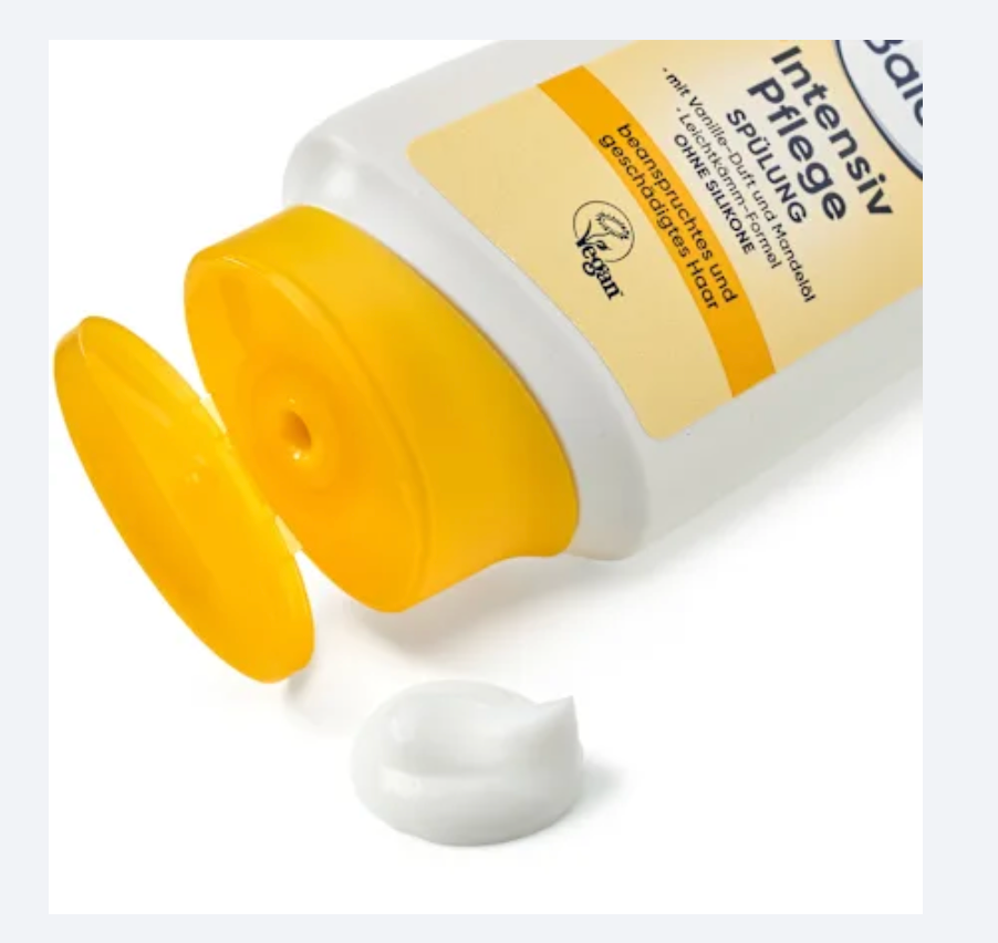 Balea Après-Shampooing Soin Intensif Vanille & Huile d’Amande – Cheveux Abîmés, 300 ml