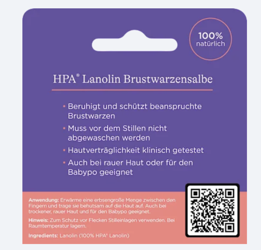 Lansinoh HPA Lanoline – Crème pour Mamelons, 10 ml