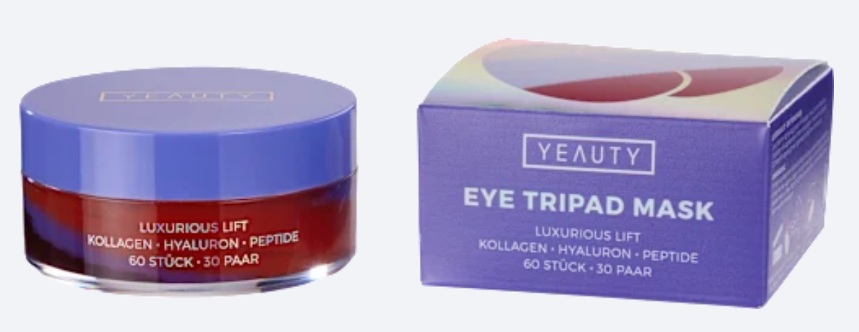 YEAUTY Luxurious Lift Patchs pour les Yeux – 60 pièces