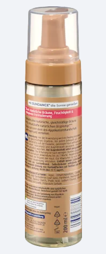 Pack Autobronzant SUNDANCE TEINT – Mousse 200 ml + Gant Applicateur