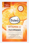 Balea Masque en Tissu Vitamine C & Acide Hyaluronique – 1 pièce