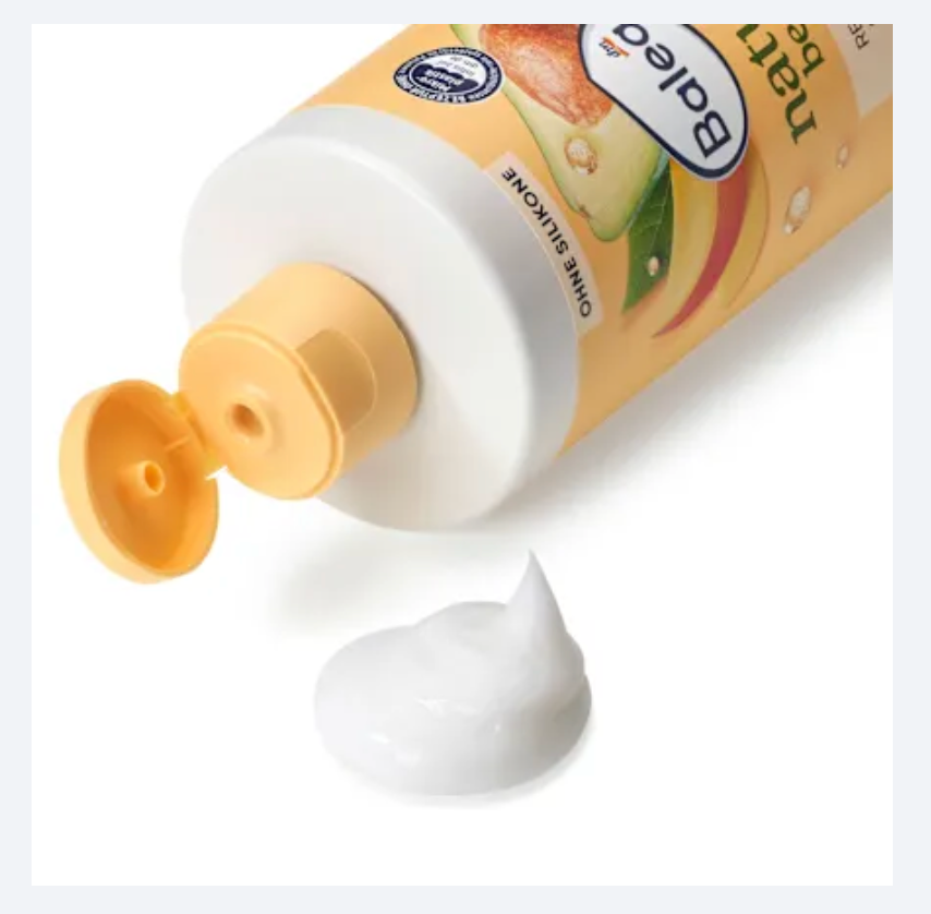 Balea Natural Beauty Après-Shampooing Réparateur Avocat Bio & Mangue – 350 ml