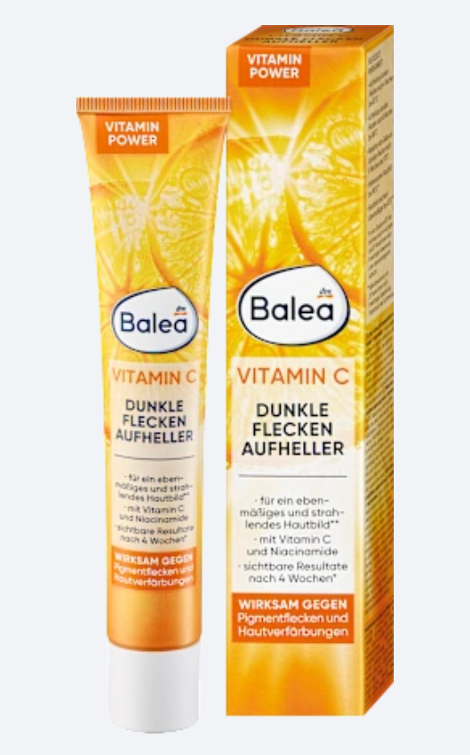 Balea Soin Visage Anti-Taches Vitamine C & Niacinamide – 50 ml