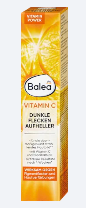 Balea Soin Visage Anti-Taches Vitamine C & Niacinamide – 50 ml