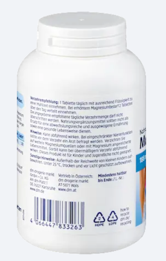 Mivolis Magnésium 188 mg – 300 comprimés