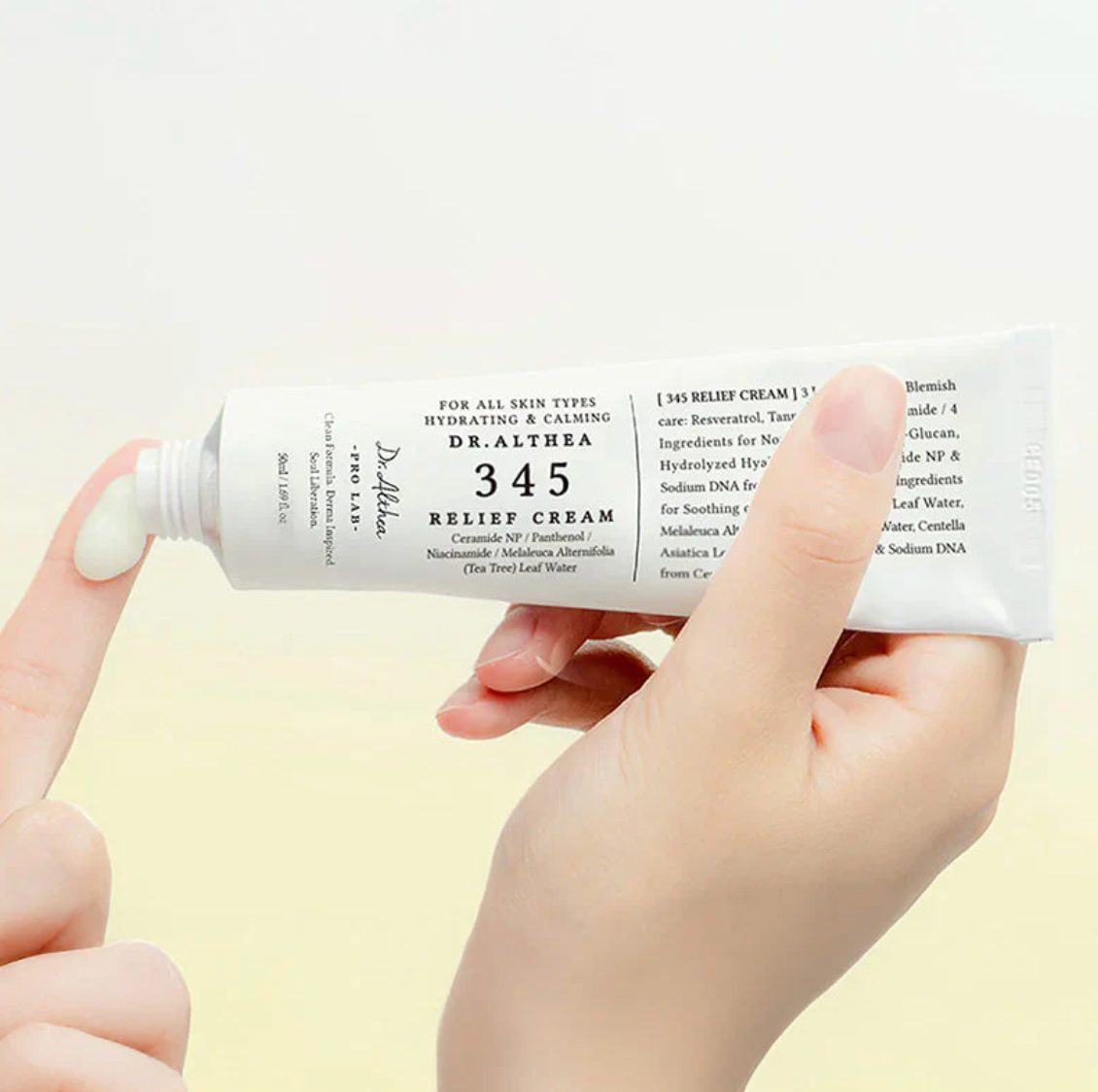 Dr. Althea 345 Relief Cream – Crème Apaisante & Réparatrice de Barrière, 50 ml