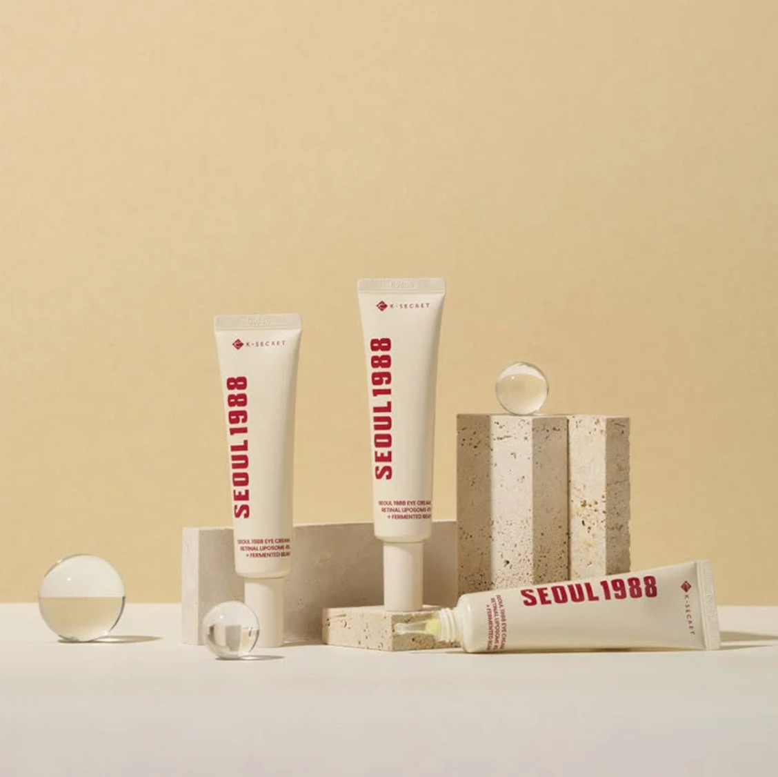 K-SECRET SEOUL 1988 Crème Yeux – Retinal Liposome 4 % & Soja Fermenté, 30 ml