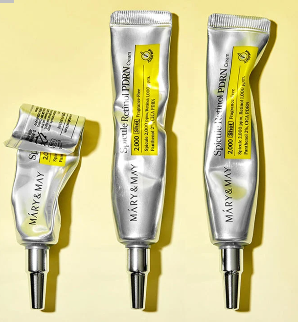Mary&May Spicule Retinol PDRN Cream – Soin anti-âge au rétinol, 15 g