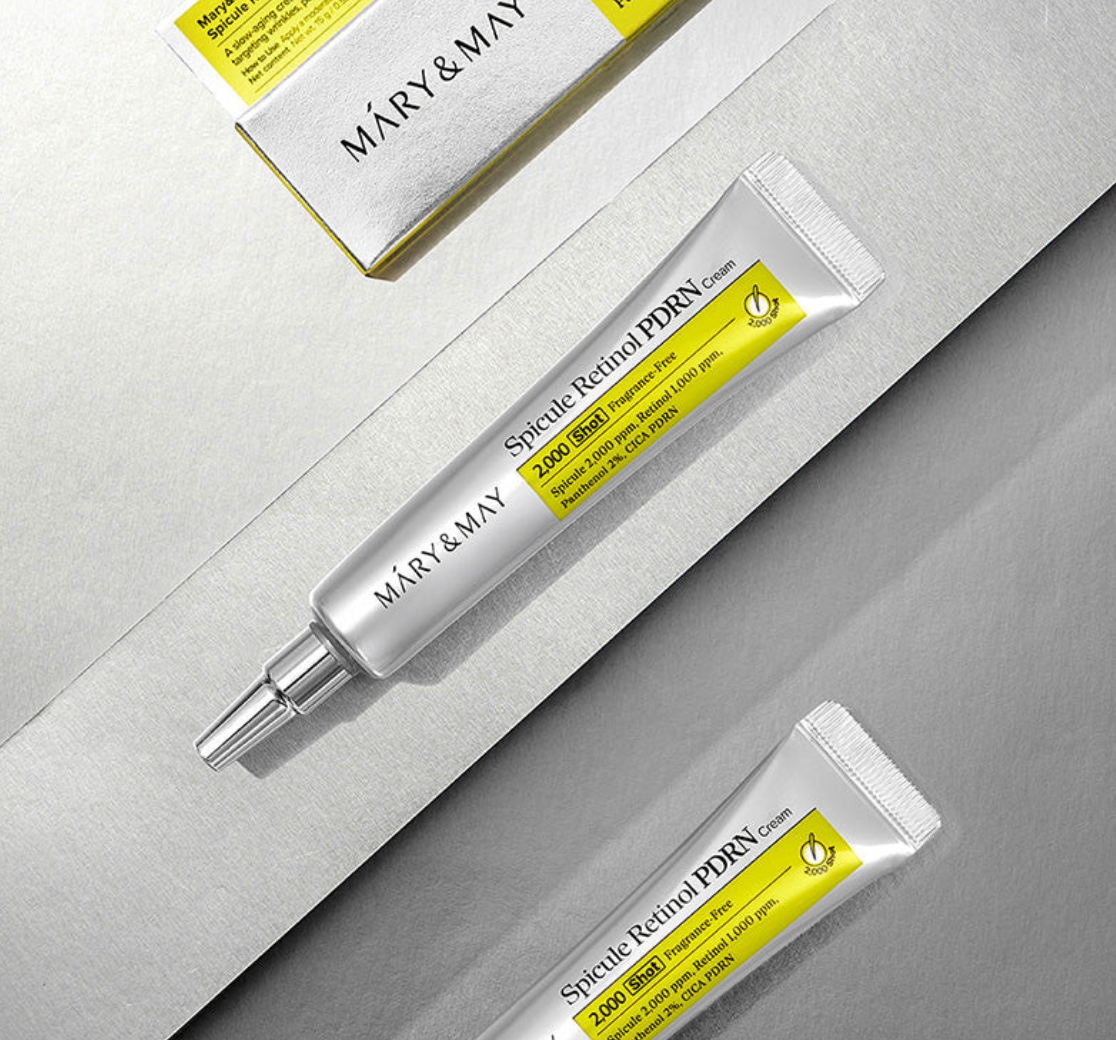 Mary&May Spicule Retinol PDRN Cream – Soin anti-âge au rétinol, 15 g