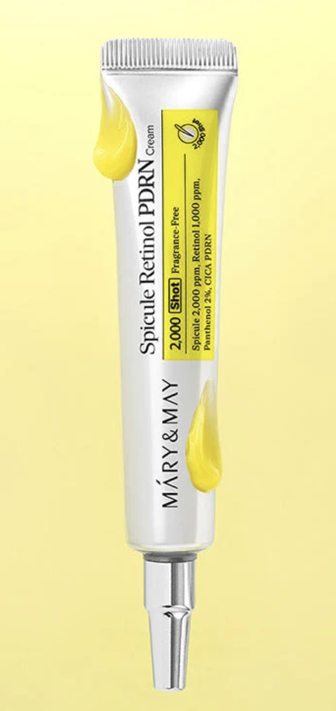 Mary&May Spicule Retinol PDRN Cream – Soin anti-âge au rétinol, 15 g