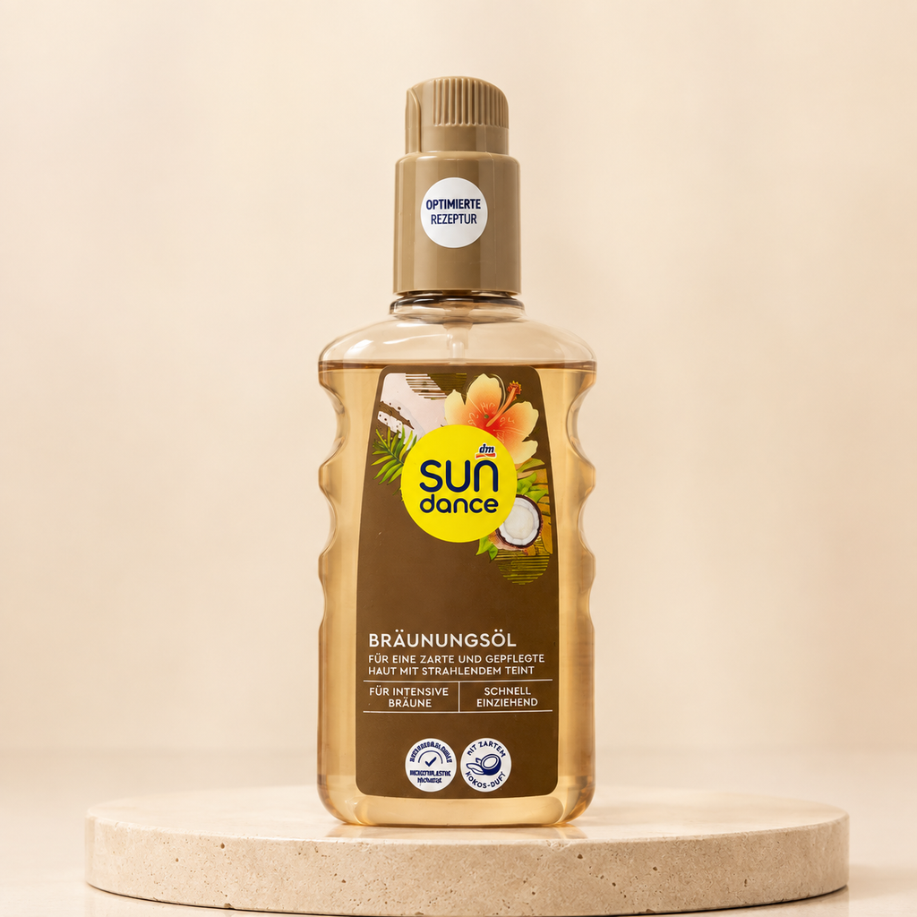 Huile Bronzante SUNDANCE au parfum de coco – 200 ml