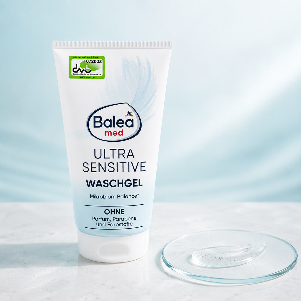 Gel Nettoyant Visage Balea Med Ultra Sensitive – 150 ml