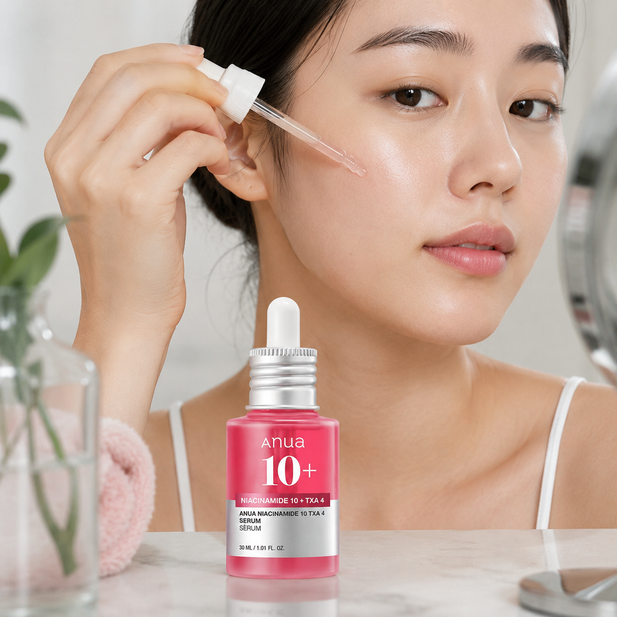 Sérum ANUA Niacinamide 10 % + TXA 4 % – Soin anti-taches & éclat, 30 ml