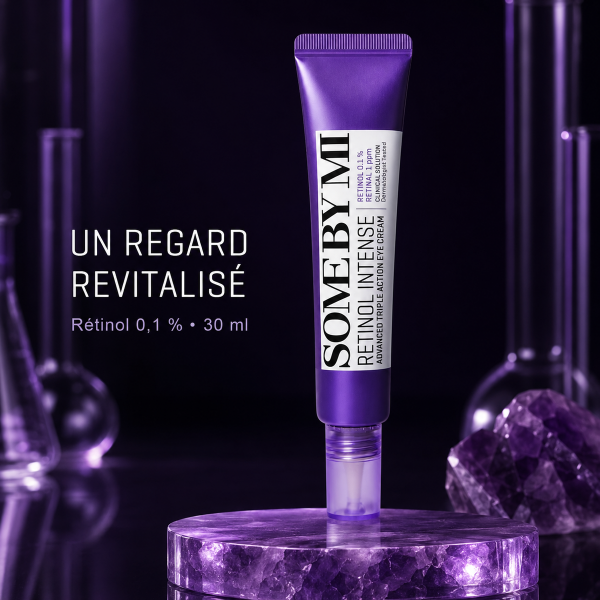 SOME BY MI Retinol Intense Eye Cream – Contour des yeux au rétinol 0,1 %, 30 ml