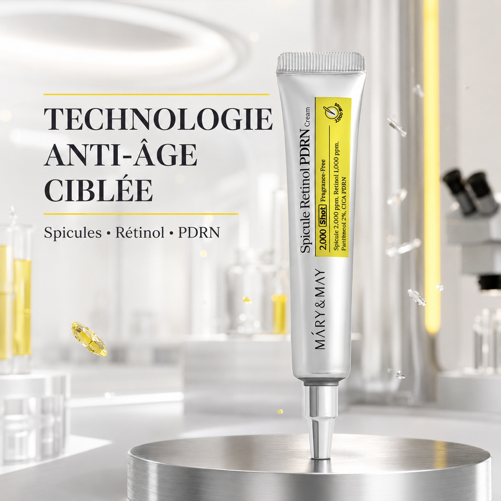 Mary&May Spicule Retinol PDRN Cream – Soin anti-âge au rétinol, 15 g