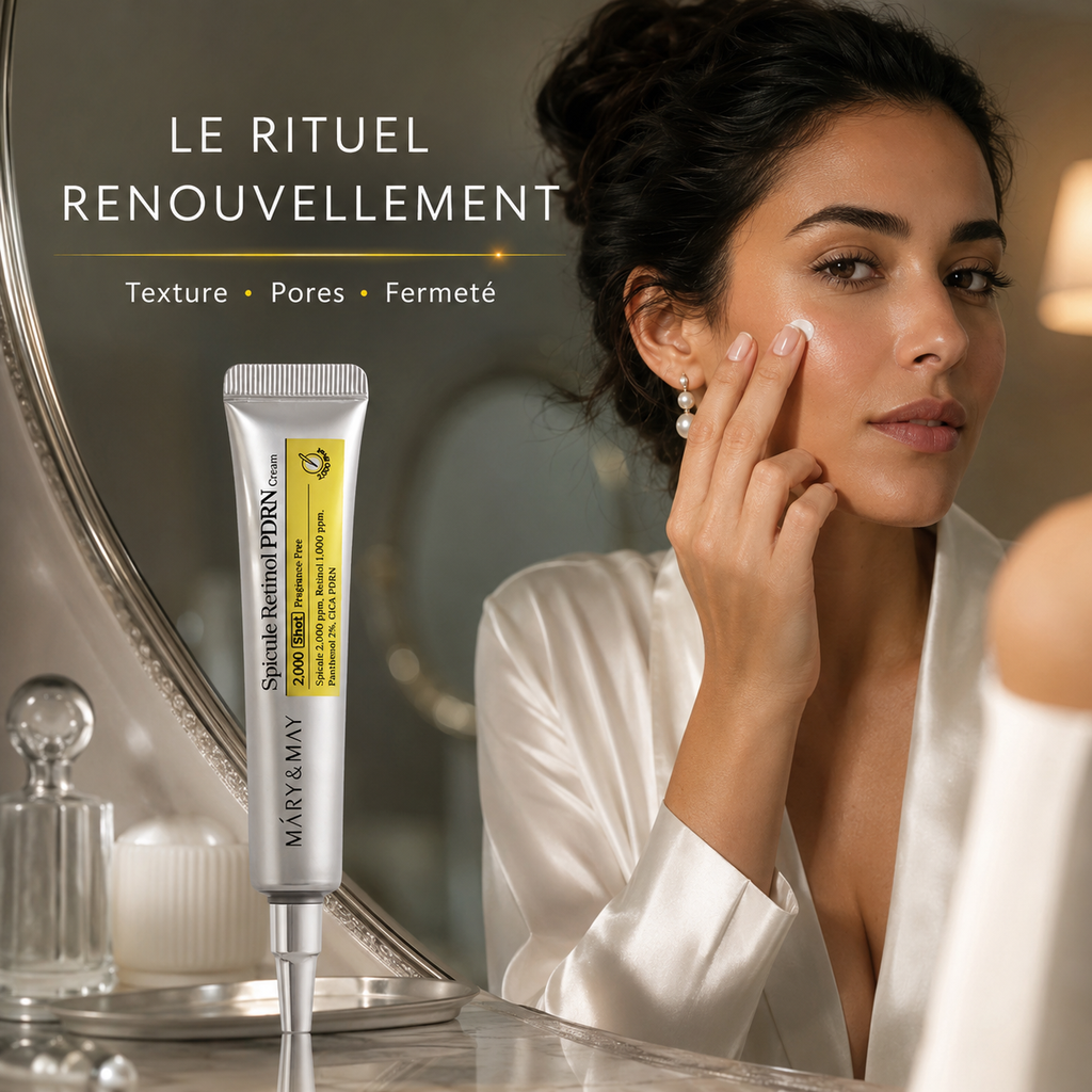 Mary&May Spicule Retinol PDRN Cream – Soin anti-âge au rétinol, 15 g