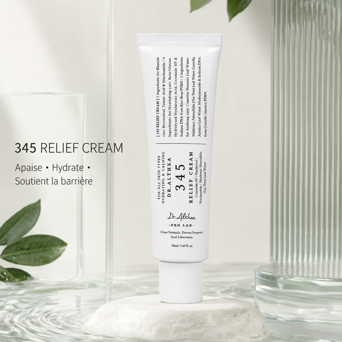 Dr. Althea 345 Relief Cream – Crème Apaisante & Réparatrice de Barrière, 50 ml