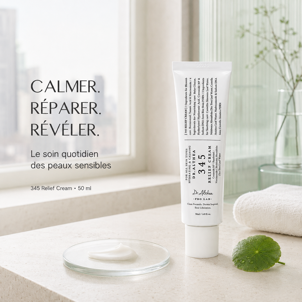 Dr. Althea 345 Relief Cream – Crème Apaisante & Réparatrice de Barrière, 50 ml