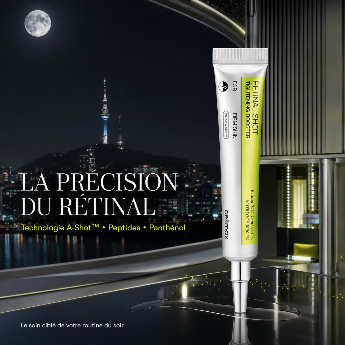 Celimax The Vita-A Retinal Shot Booster – Rétinal 0,1 %, 15 ml