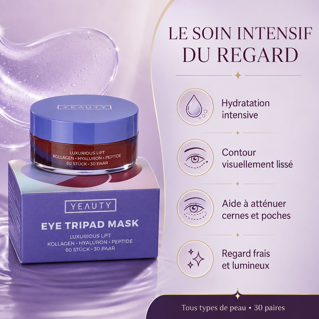 YEAUTY Luxurious Lift Patchs pour les Yeux – 60 pièces