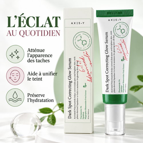 AXIS-Y Dark Spot Correcting Glow Serum – Sérum Éclat à la Niacinamide 5 %, 50 ml