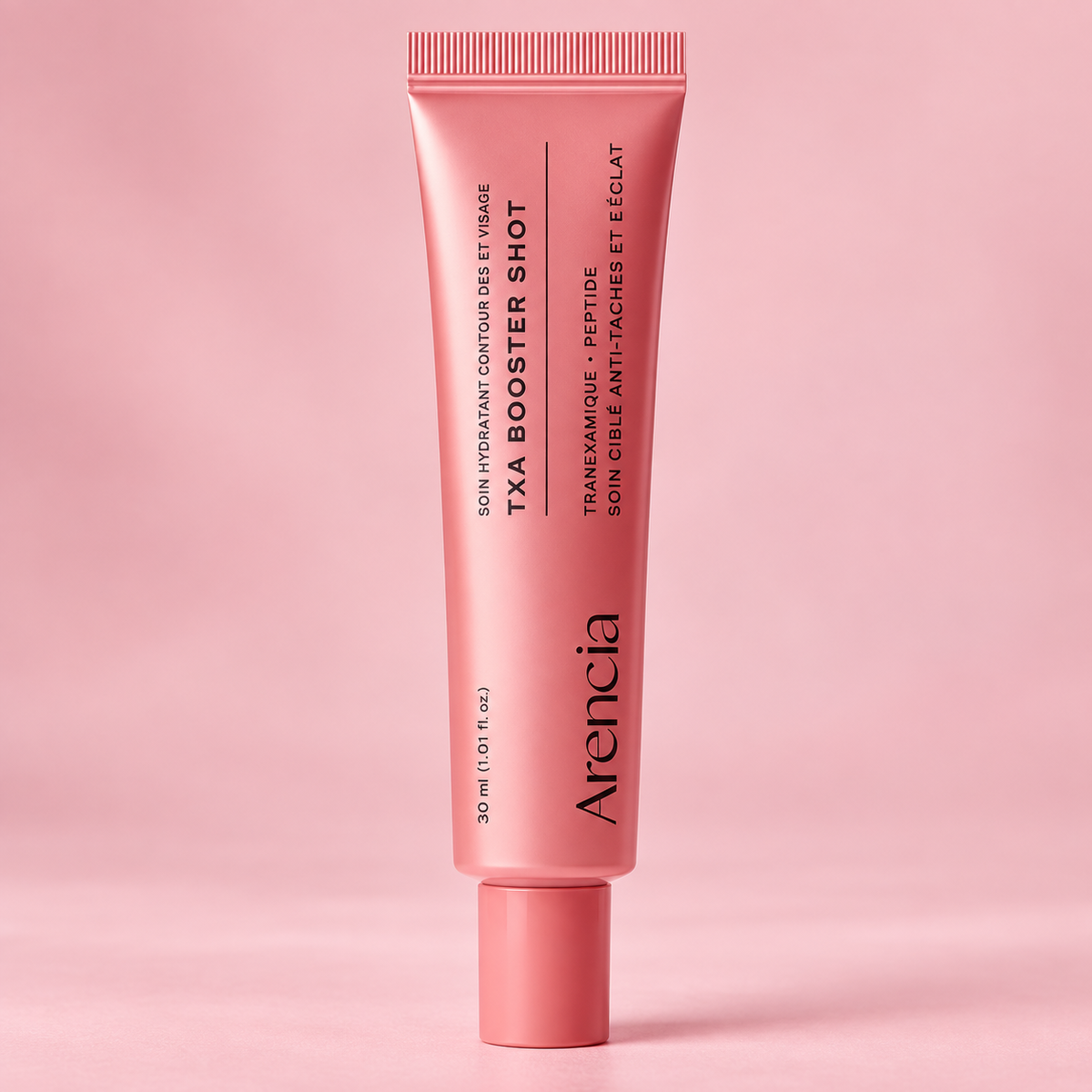 Arencia TXA Booster Shot – Soin éclat anti-taches à l’acide tranexamique 5 % et aux peptides, 30 ml